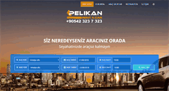 Desktop Screenshot of pelikanrentacar.com